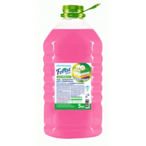 Гель для стирки белья Forest сlean Мягкий хлопок КОНЦЕНТРАТ, 5 литров, розовый, ПЭТ Гель для стирки белья Forest сlean Мягкий хлопок КОНЦЕНТРАТ, 5 литров, розовый, ПЭТ