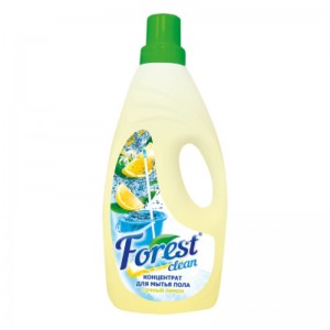 Концентрат для мытья пола Forest сlean Сочный лимон AROMA,1000 мл, желтый Концентрат для мытья пола Forest сlean Сочный лимон AROMA,1000 мл, желтый